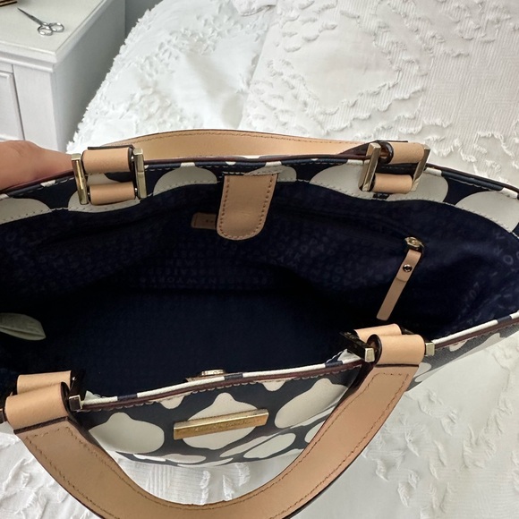 Kate Spade Navy and white Tote - Picture 3 of 6